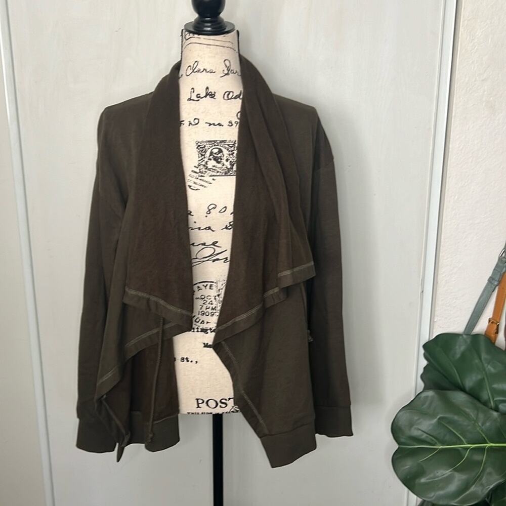Young Fabulous & Broke Open Front Waterfall Cardigan size Medium
